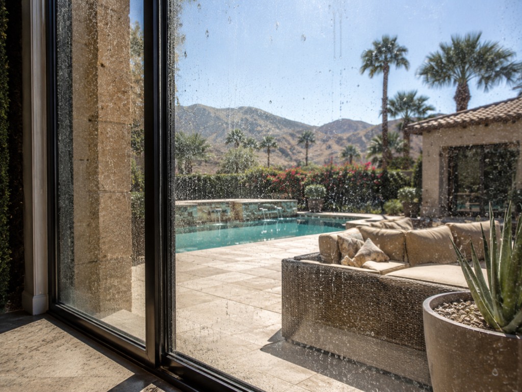 Pool & patio exposure in palm desert